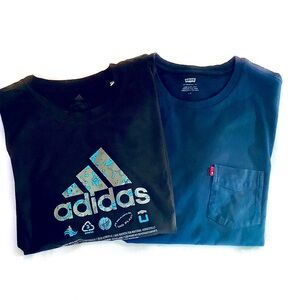 Men’s T-Shirts Adidas & Levi’s
